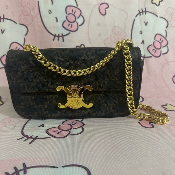 Celine Women's Square Chain Shoulder Bag - Picture 1 of 6
